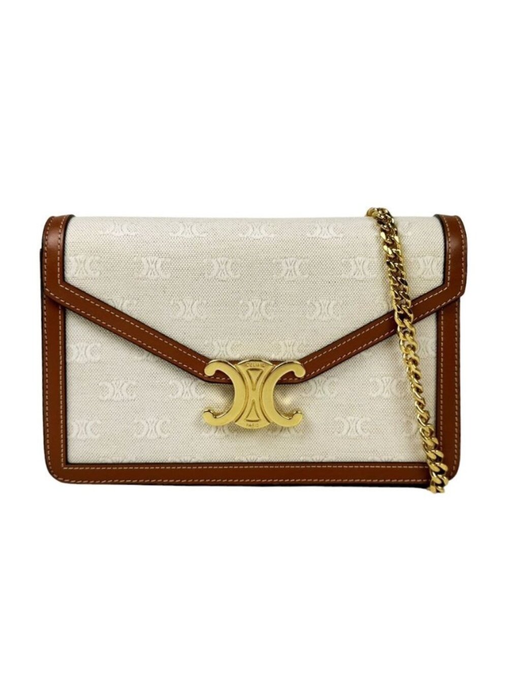 Celine Chain Wallet Margo Shoulder Bag